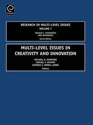 cover image of Research in Multi-level Issues, Volume 7